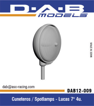 Faros cuneteros Lucas 7"