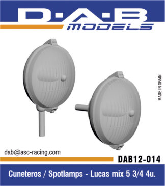 Faros cuneteros Lucas 5 3/4" mix