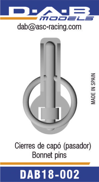 Cierres de capó por pasador