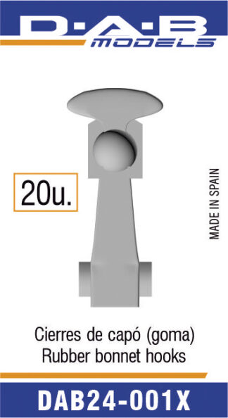 Cierres de capó de goma (20u.)