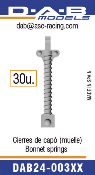 Cierres de capó por muelle (30u.)