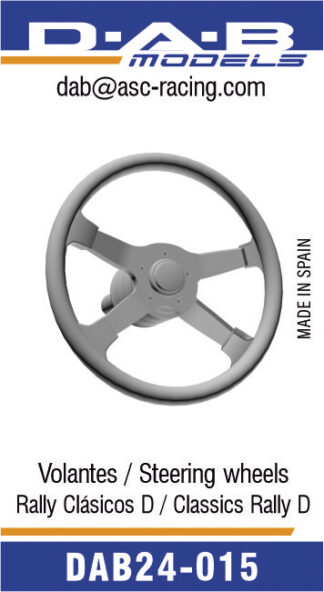 Volante Rally clásico (D)