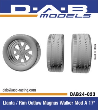 Llanta Outlaw Magnus Walker 17" (Mod A)