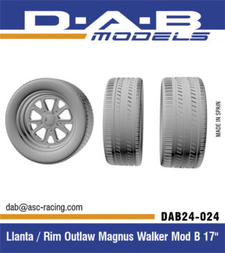 Llanta Outlaw Magnus Walker 17" (Mod B)