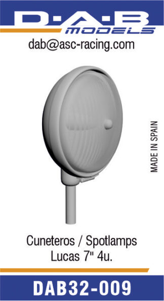 Faros cuneteros Lucas 7"