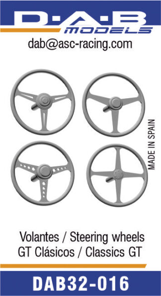 Volantes GT clásicos