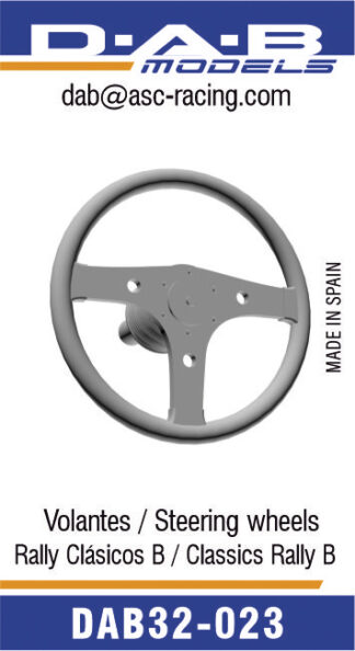 Volante Rally clásico (B)