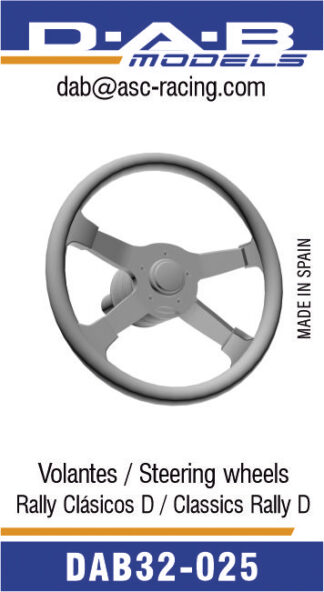 Volante Rally clásico (D)