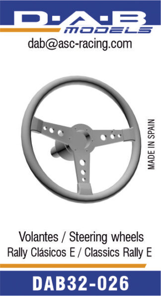 Volante Rally clásico (E)