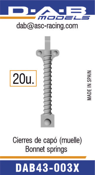 Cierres de capó por muelle (20u.)