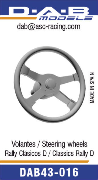 Volante Rally clásico (D)