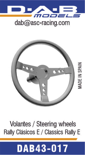 Volante Rally clásico (E)