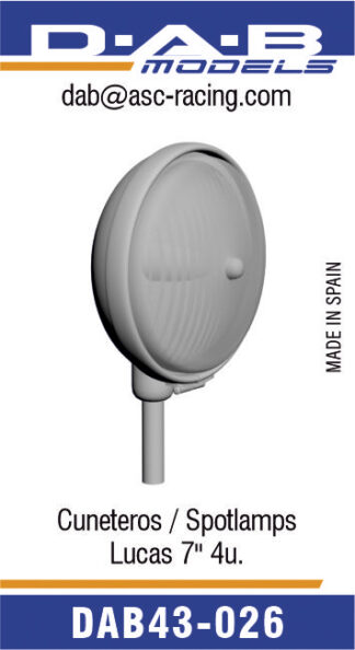 Faros cuneteros Lucas 7"