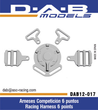 Arnes de competición 6 puntos