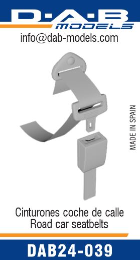 Cinturones coche de calle
