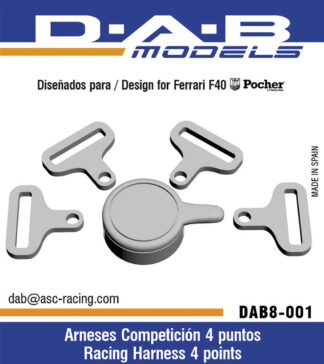 Arnés competición Ferrari F40 Pocher.